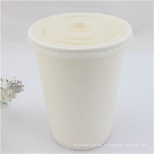 Kundenspezifische Single Wall Insulated Vending Coffee Paper Cup